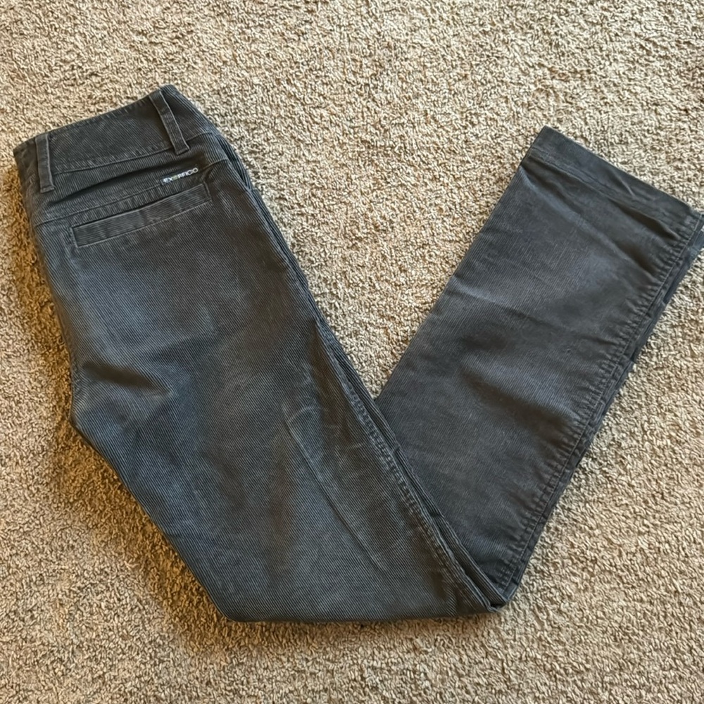 Ex Officio bootcut corduroy pants, size 2